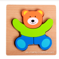 juguetes rompecabezas de baby baby wooden animal rompecabezas